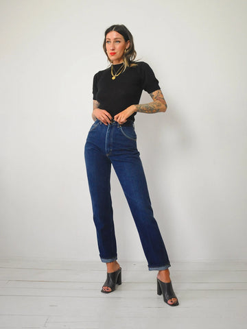 Stretchy Indigo Lee Jeans 26x30.5