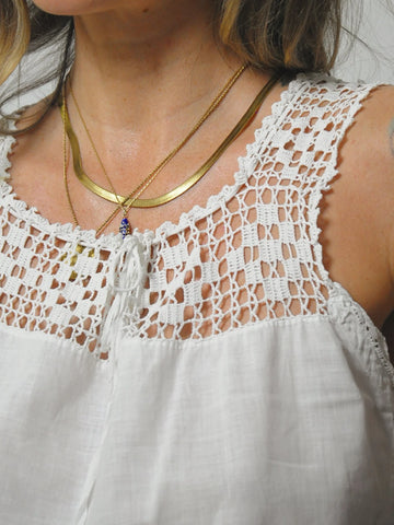 Felicity Crochet Tank