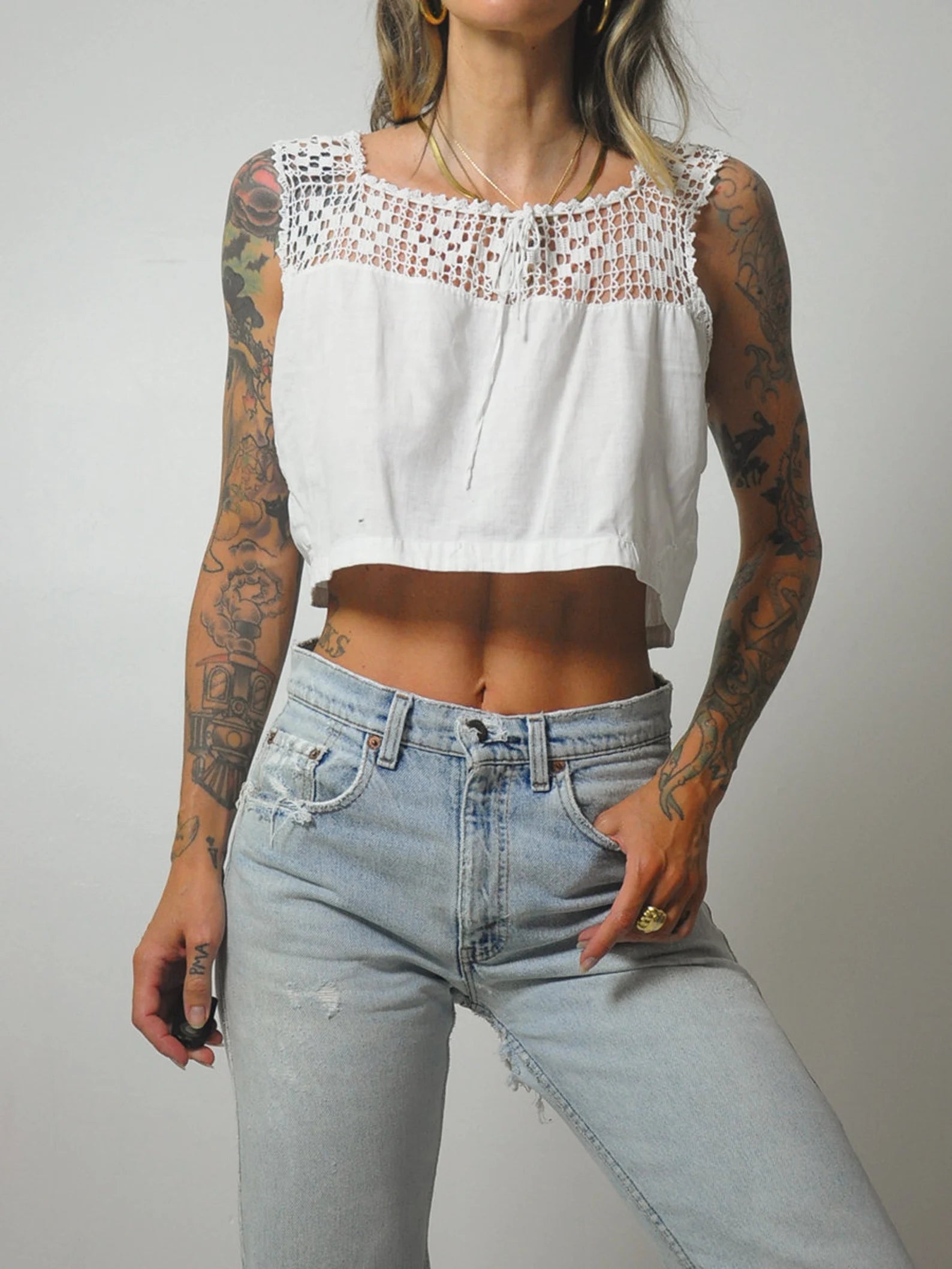 Felicity Crochet Tank