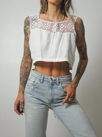 Felicity Crochet Tank