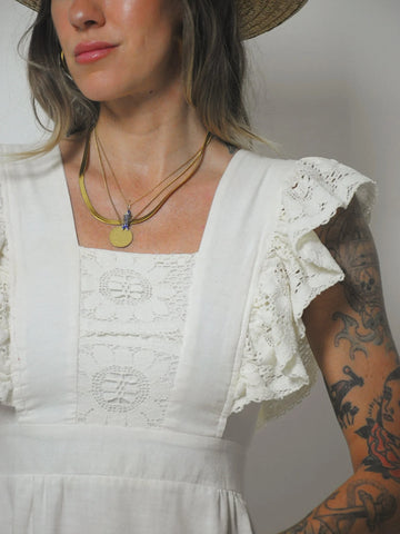 1970's Courtney Cotton Dress