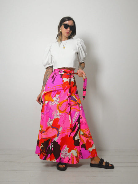 1960's Catherine Ogust Wrap Skirt