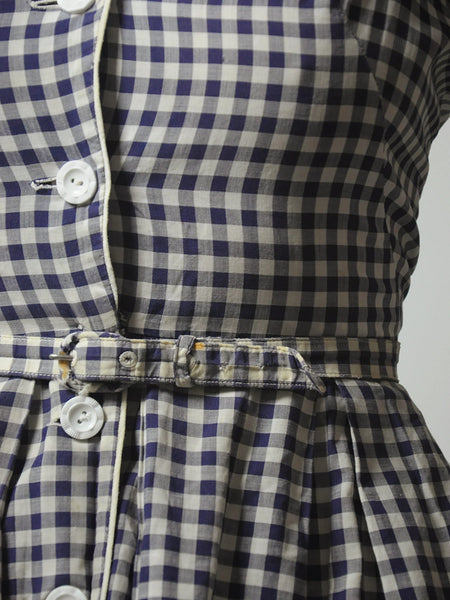1950's Ciao Gingham Sundress