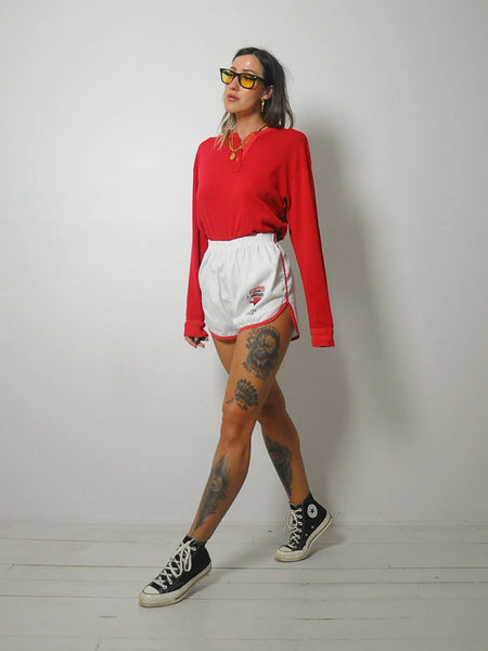 1980's Red Soft & Thin Thermal