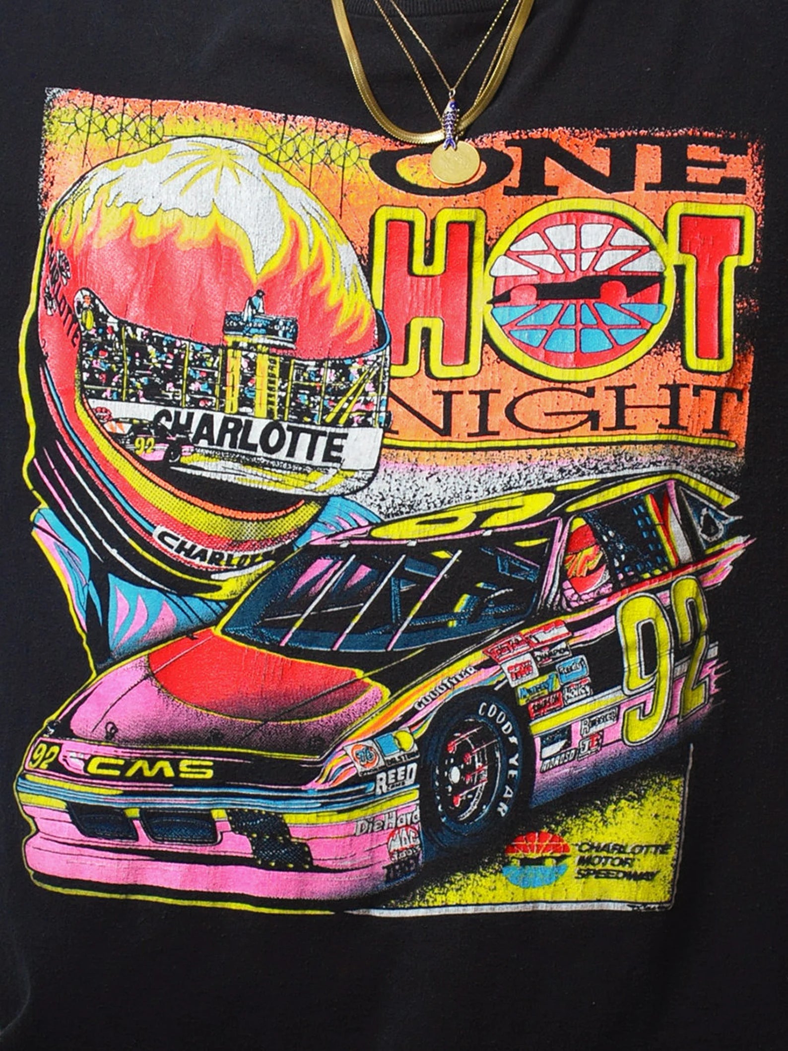 1992 One Hot Night Nascar Tee