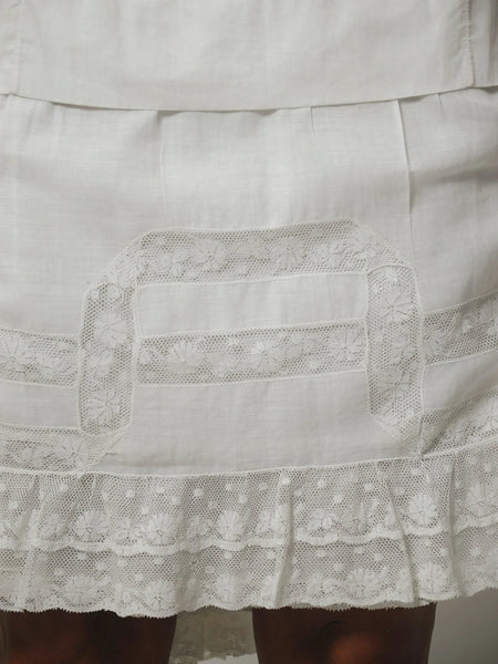 Theodora Edwardian Cotton Skirt