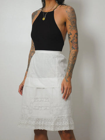 Theodora Edwardian Cotton Skirt
