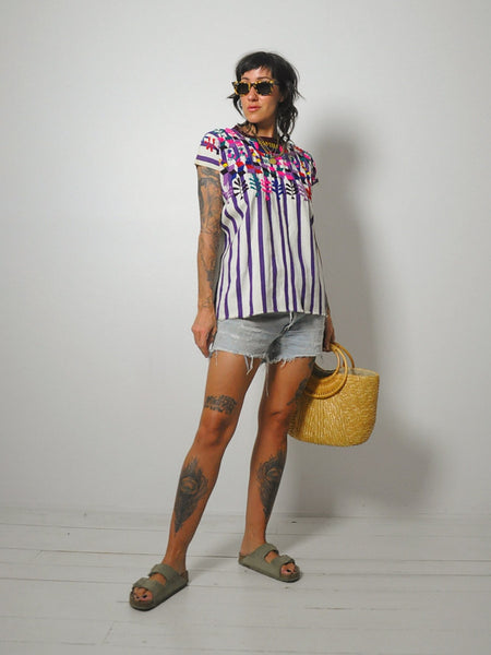 Guatemalan Woven Huipil Shirt