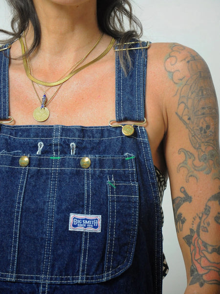 1970's Big Smith Indigo Overalls