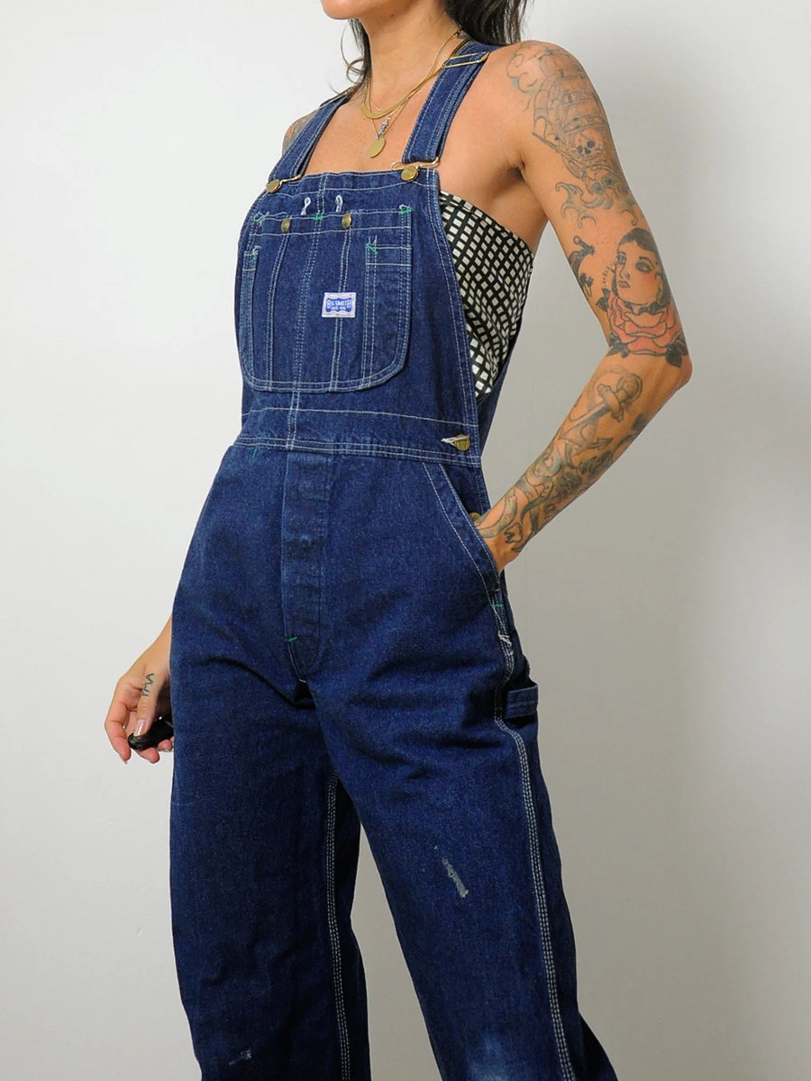 1970's Big Smith Indigo Overalls