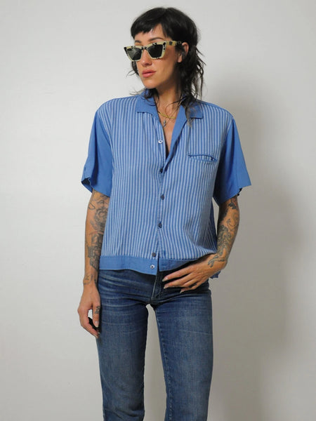 1950's Single stitch Striped Shirt