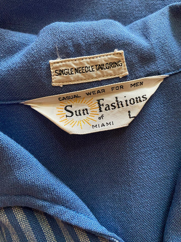 1950's Single stitch Striped Shirt