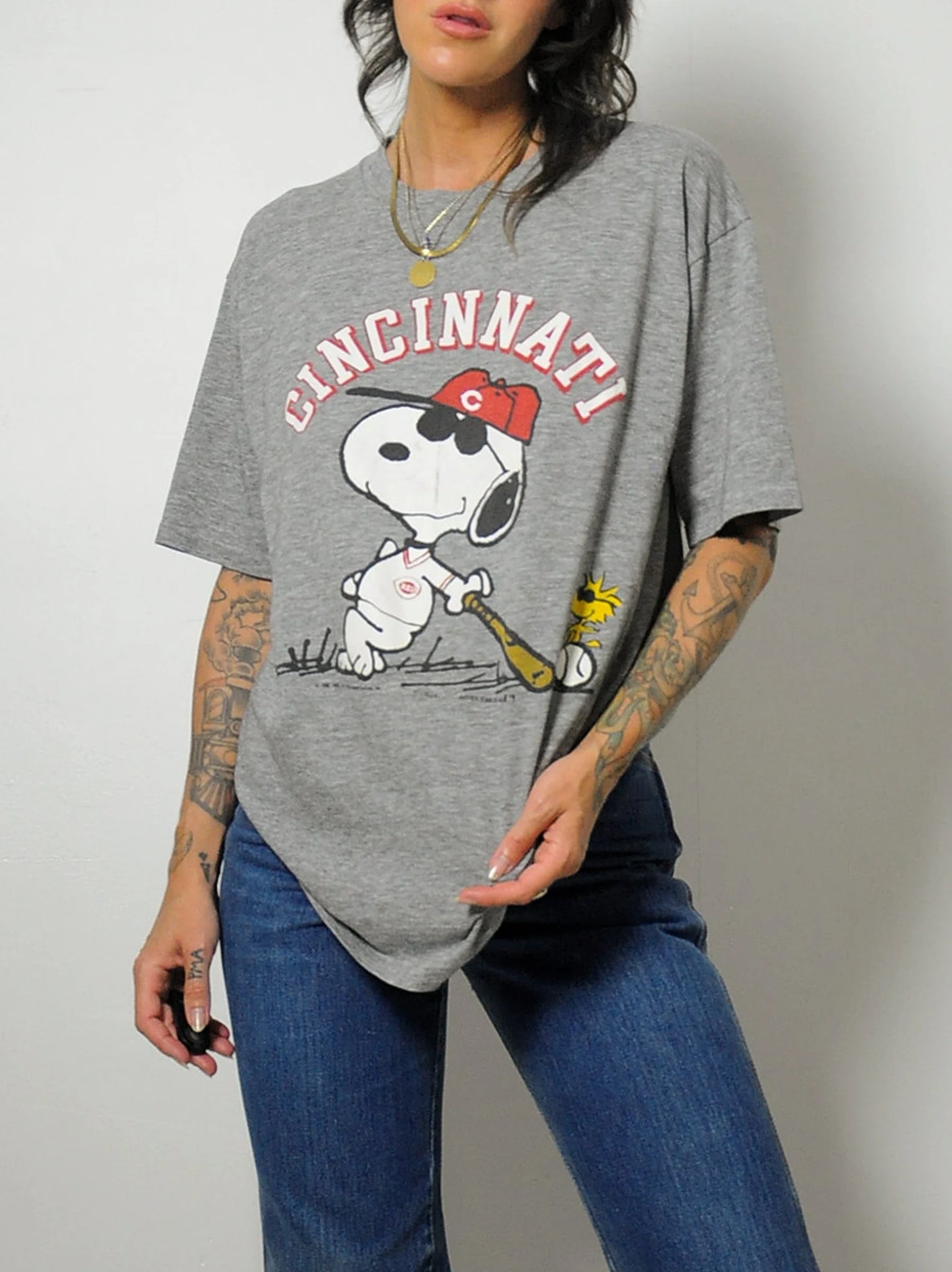 88' Cincinnati Reds Snoopy Tee