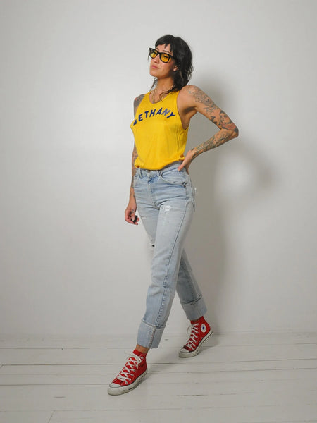 1970's Light Wash Faded Lee Jeans 28x32.5