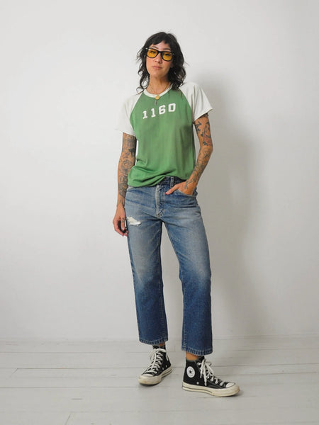 1950's 1160 Green Jersey Shirt