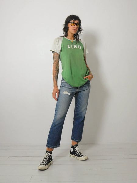 1950's 1160 Green Jersey Shirt