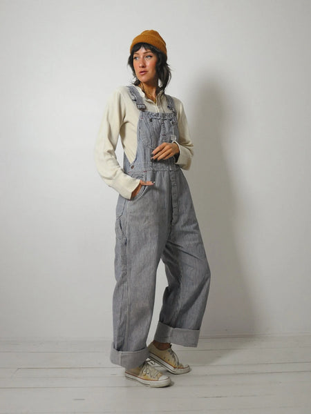1960's Big Mac Hickory Stripe Overalls