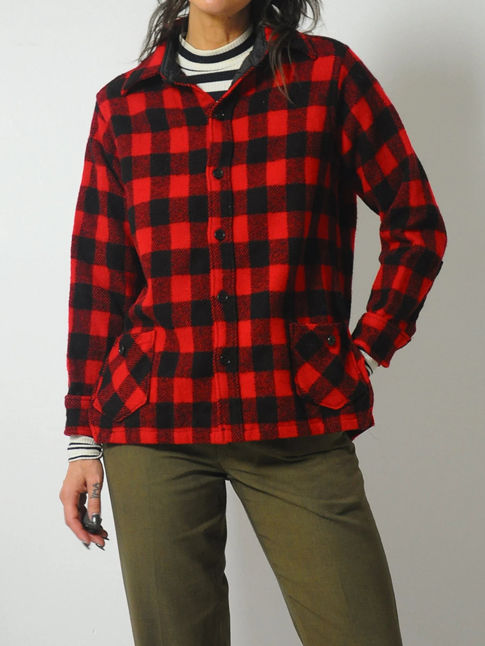 1980's Woolrich Buffalo Plaid Jacket