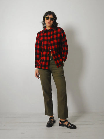 1980's Woolrich Buffalo Plaid Jacket