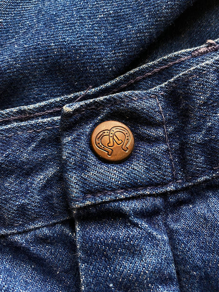 1970's Dark Wash Flared Jeans 30x28.5