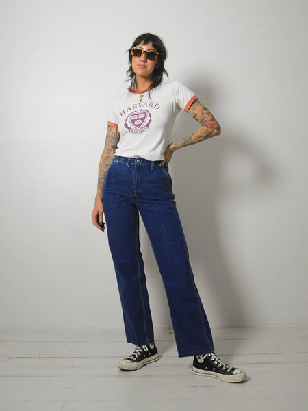 1980's Champion Harvard Ringer Tee