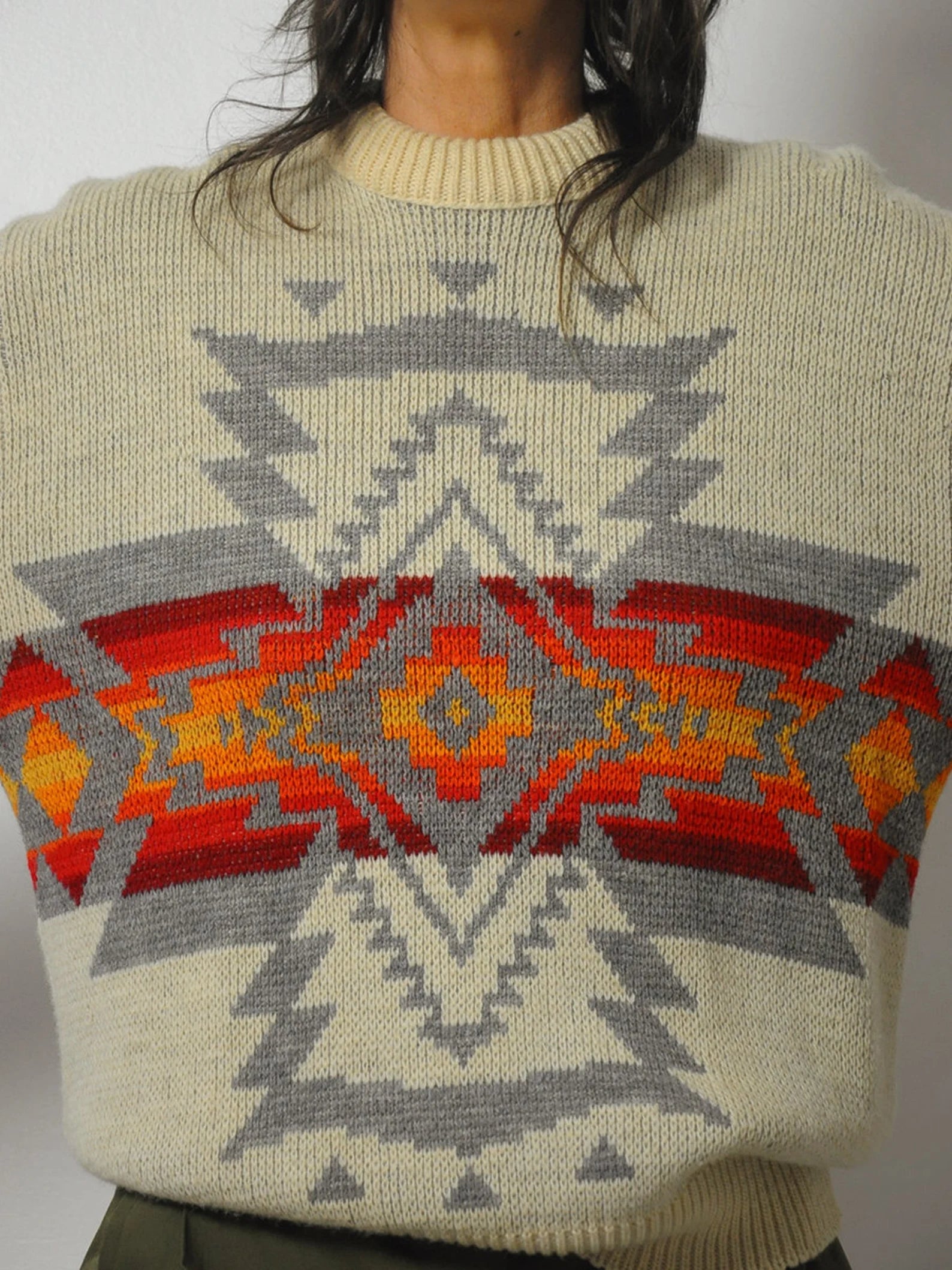 1970's Wool Pendleton Chief Joseph Sweater