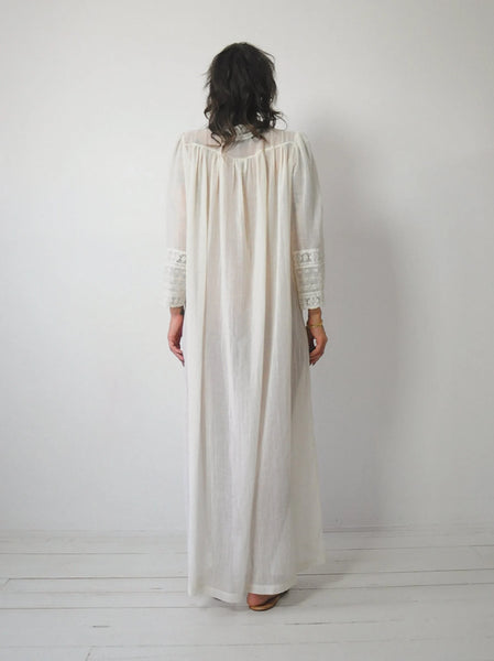 1970's Christian Dior Lace Nightgown