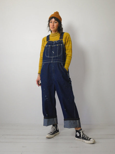 1980's Indigo Roebucks Overalls