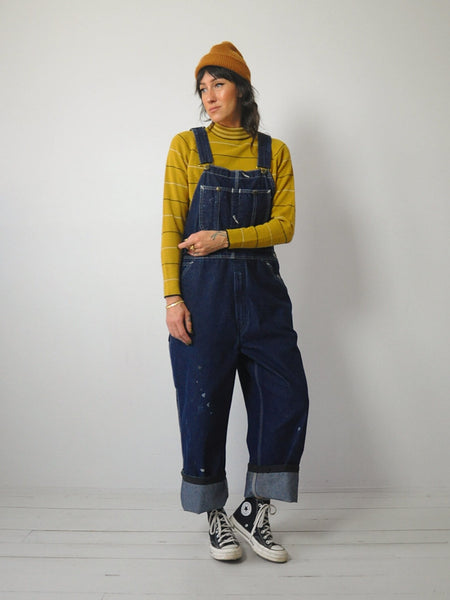 1980's Indigo Roebucks Overalls