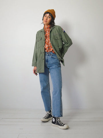 1970's OG107 Ohio Military Shirt