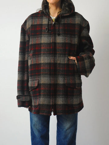 Polo Ralph Lauren Plaid Menswear Coat