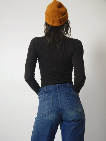 1987 Navy Issue Flared Jeans 30x29