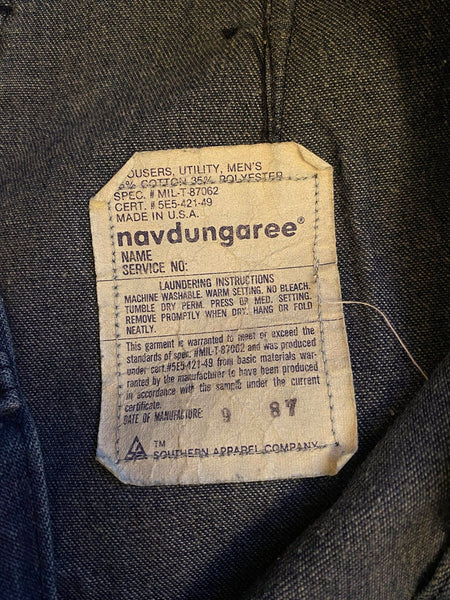 1987 Navy Issue Flared Jeans 30x29