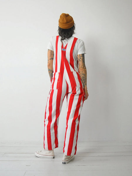 1970's Big Smith Red Stripe Overalls