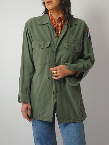 1970's OG107 Ohio Military Shirt