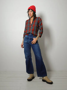 1970's Sailor Flared Jeans 31x30