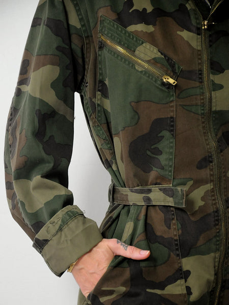 1980's Military Camouflage Coveralls