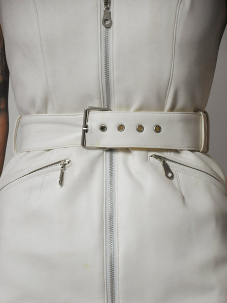 y2k Vegan Leather B.B. Dakota Dress