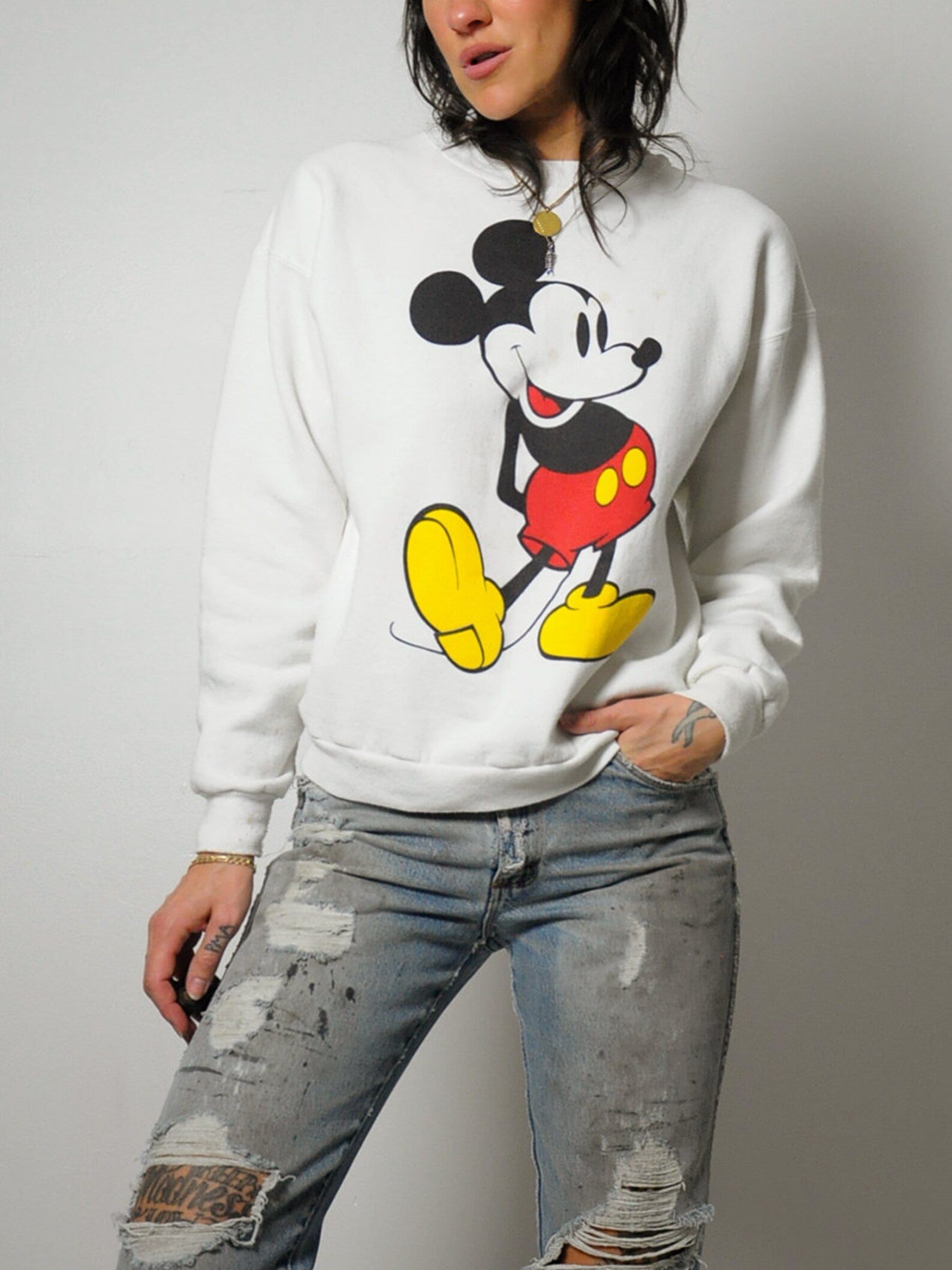 1980's Mickey Mouse Crewneck