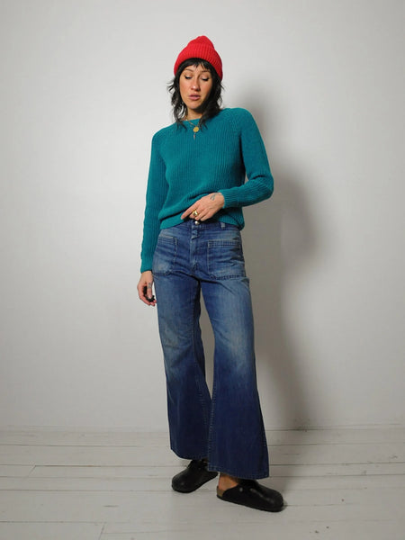 1987 Navy Issue Flared Jeans 29x28.5
