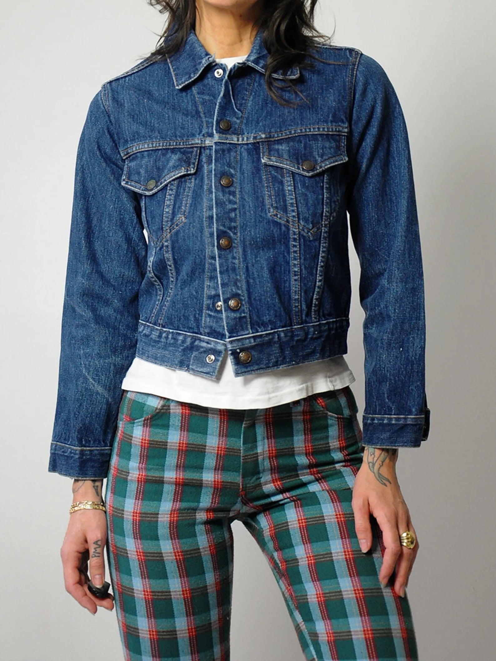 1970's Handle with Care Jean Jacket