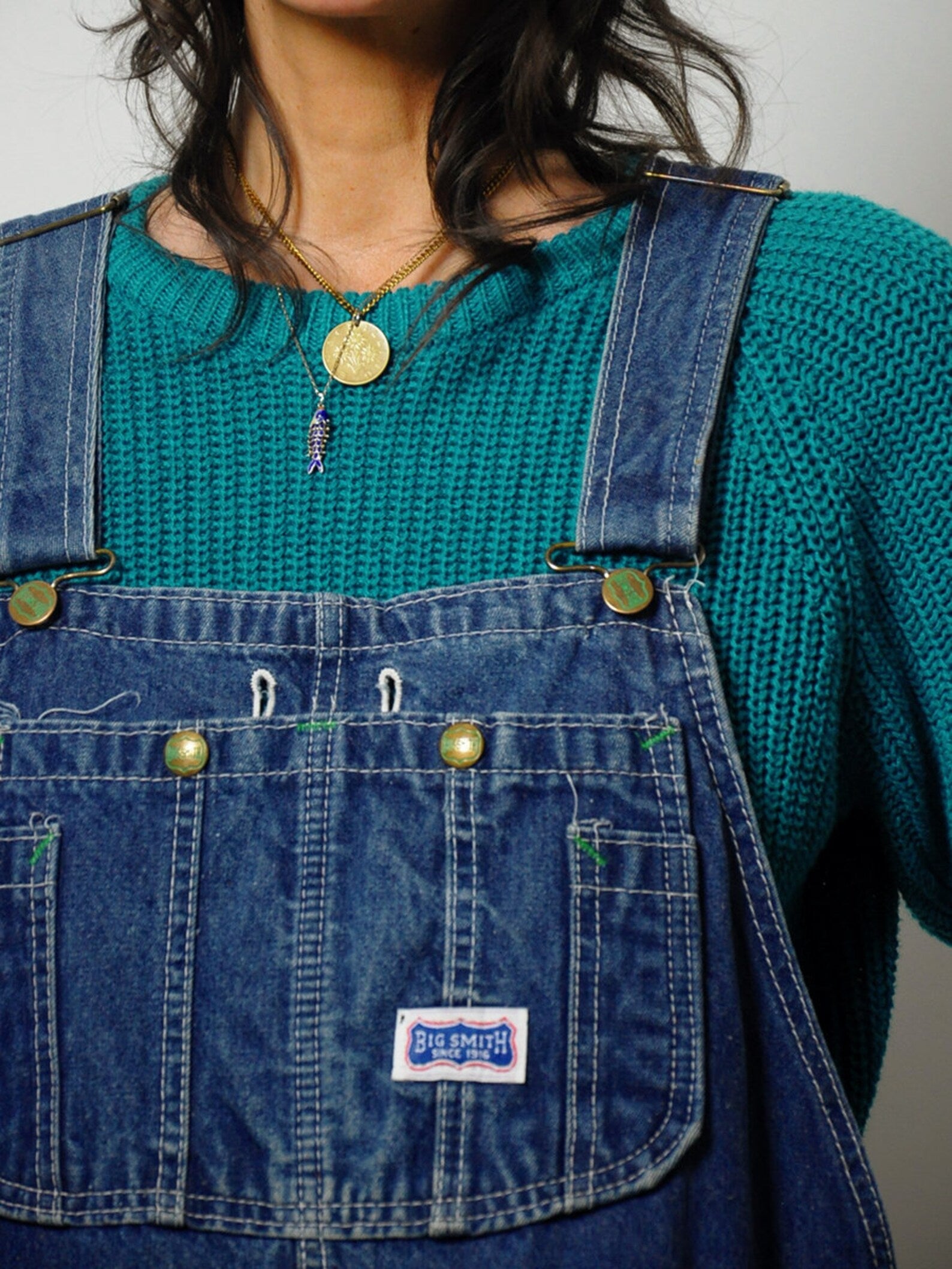 1970's Big Smith Faded Overalls