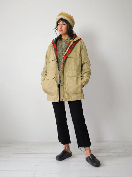 1980's Wheat Woolrich Parka