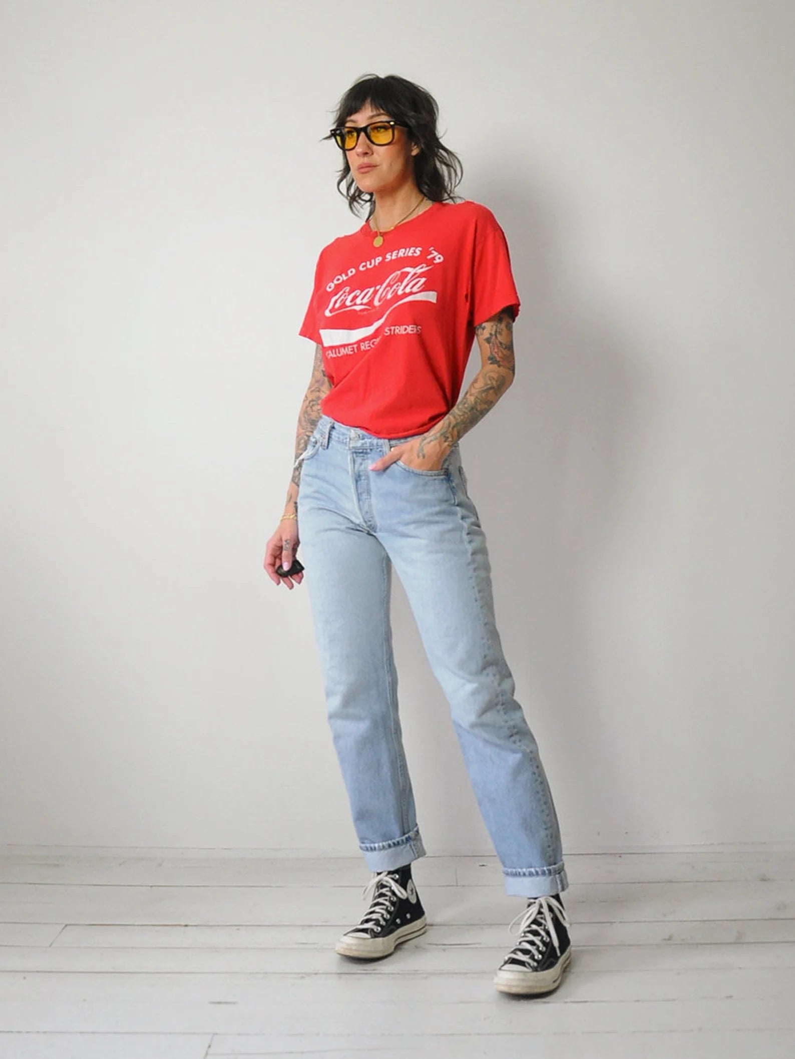 Patched Levi's 501 Jeans 28x30.5