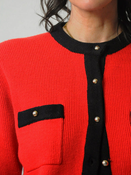 1980's Phyllis Sweater Cardigan