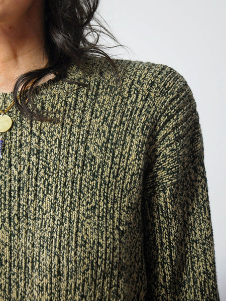 90's J.Crew Marled Cotton Sweater