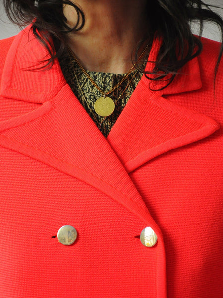1960's Dayglo Knit Jacket