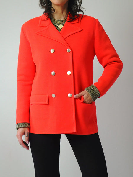 1960's Dayglo Knit Jacket