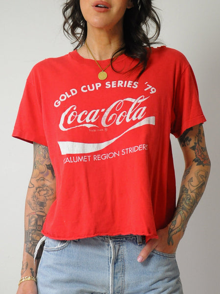 1970's Coca-Cola Cropped T-shirt