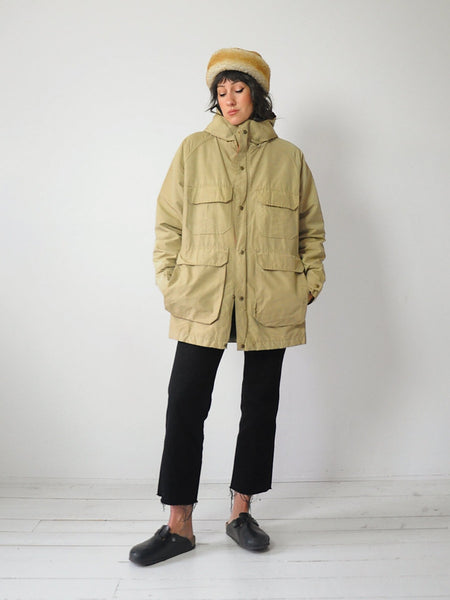 1980's Wheat Woolrich Parka
